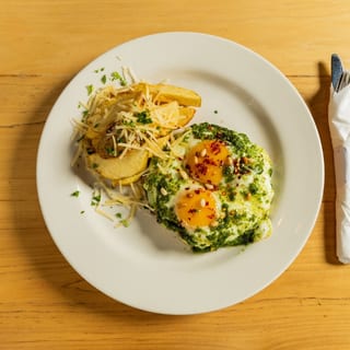 Pesto Eggs*