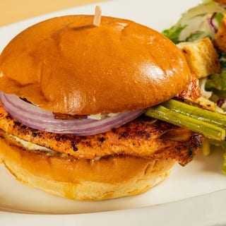 Pan Seared Salmon Sandwich