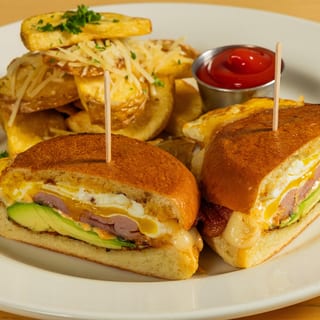 Breakfast Cubano Sandwich