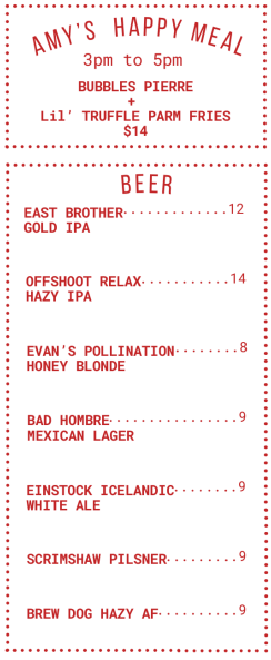 drinks menu 2