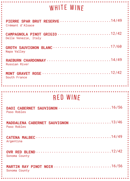 drinks menu 3
