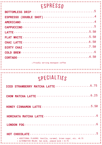 drinks menu 6